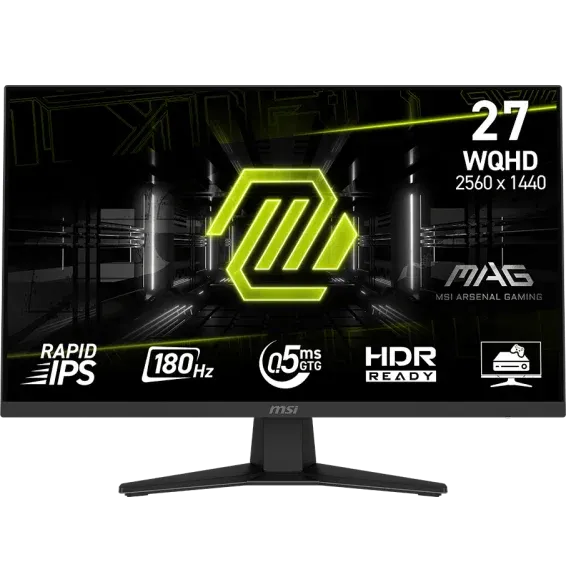 Écran Gaming MSI MAG 274QF 27 pouces WQHD Rapid IPS 180Hz avec caractéristiques principales