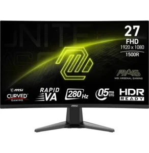 Écran Gaming MSI MAG 276CXF 27 pouces Full HD 280Hz Écran incurvé avec caractéristiques principales