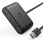 HUB USB UGREEN 3.0 - 20290 avec 4 ports USB pour ordinateur portable et périphériques multiples