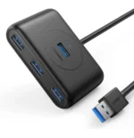 HUB USB UGREEN 3.0 - 20290 avec 4 ports USB pour ordinateur portable et périphériques multiples