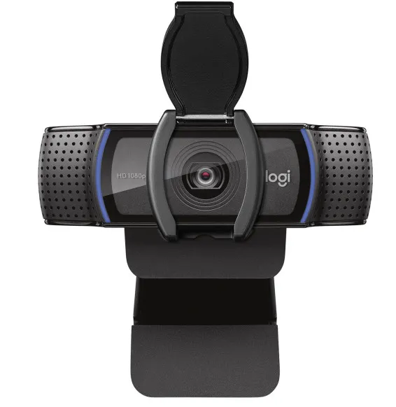 logitech c920s pro hd webcam 960-001252 vue face image 1 full hd 1080p