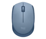 souris Logitech M171 sans fil bleu gris vue dessus design compact