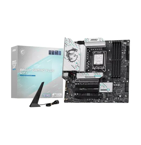 Carte Mère MSI B860M GAMING PLUS WIFI LGA1851 DDR5 avec boîte officielle MSI