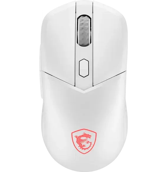 Souris Gaming MSI Versa 300 Wireless White Bluetooth 5.3 avec design blanc
