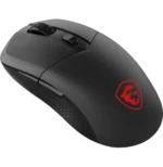 Souris Gaming MSI Versa 300 RGB vue arrière avec logo MSI lumineux