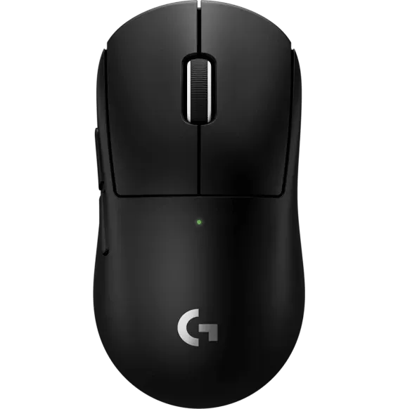 Souris Logitech G Pro X SUPERLIGHT 2C noire vue supérieure esports