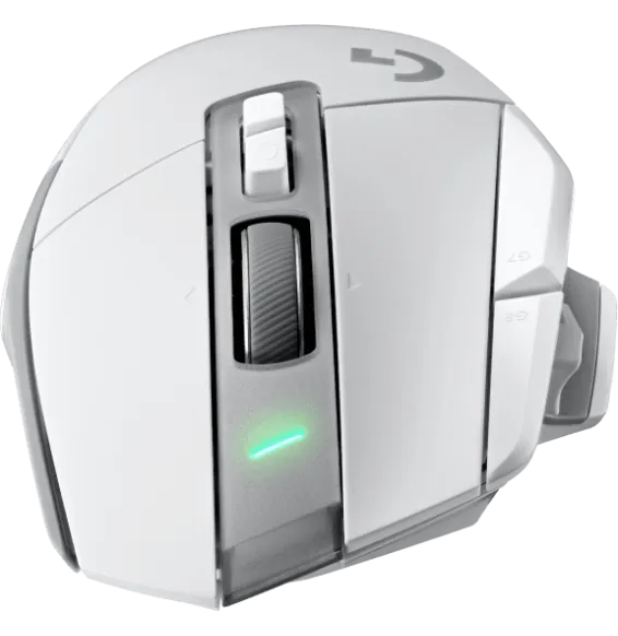 souris Logitech G502 X Plus blanc RGB éclairage LIGHTSYNC
