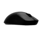 Souris Logitech PRO 2 LIGHTSPEED noire vue côté profil bas