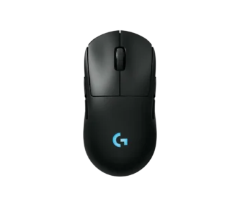 Souris Logitech PRO 2 LIGHTSPEED noire vue avant gaming esports