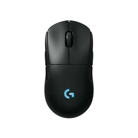 Souris Logitech PRO 2 LIGHTSPEED noire vue avant gaming esports
