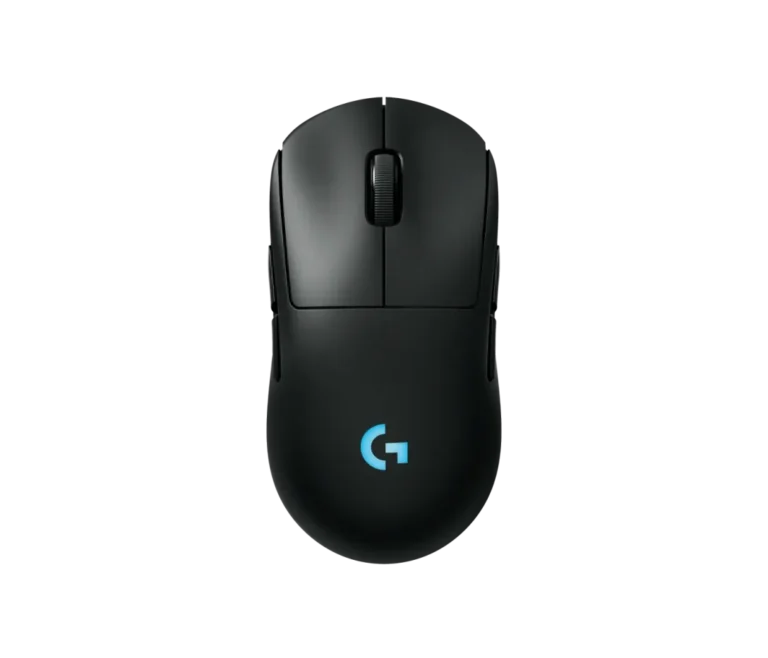 Souris Logitech PRO 2 LIGHTSPEED noire vue avant gaming esports