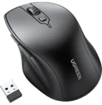Souris sans fil Bluetooth UGREEN 90395 avec récepteur USB 2.4 GHz et design compact ergonomique