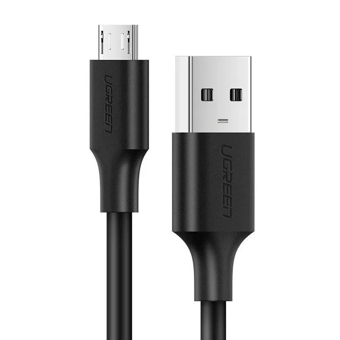 Câble UGREEN 60136 USB-A vers Micro USB 2A 1m Noir (1) Câble UGREEN 60136 USB-A vers Micro USB 2A 1m noir