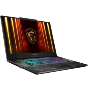 MSI Cyborg 17 B13WFKG 245 ouvert avec clavier RGB 4 zones