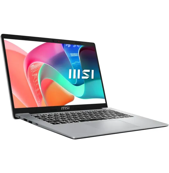 MSI Modern 14 F1MXG ouvert avec écran Full HD et design compact