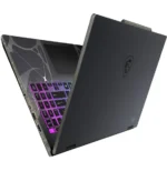 MSI Cyborg 15 B13WFKG 831 vue arrière avec châssis gaming translucide