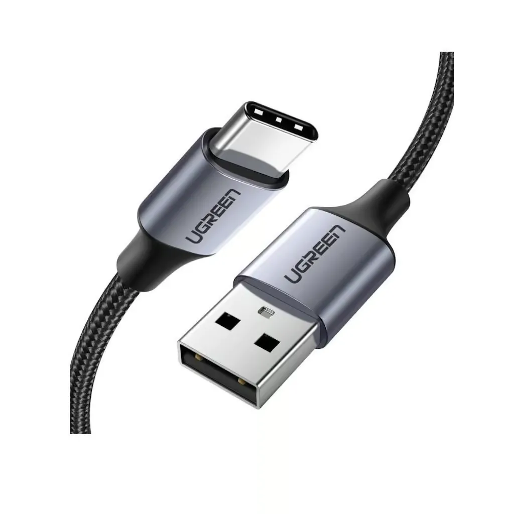 Câble UGREEN 60127 USB-A vers USB-C 1,5 m Blanc (1) Câble UGREEN 60127 USB-A vers USB-C 1,5 m Blanc 3A