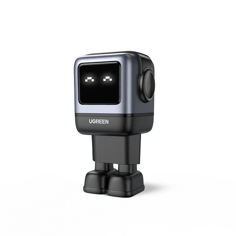 Chargeur UGREEN 25685B Uno 65W GaN 3 ports gris compact (1) Chargeur UGREEN 25685B Uno 65W GaN 3 ports gris compact