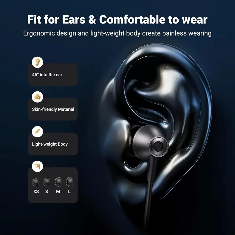 Écouteurs UGREEN 35754 EP105 Type-C confort intra-auriculaire